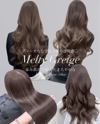 ロング カラー ワンホン🎀韓国ヘア 💞渋谷/GAKUのヘアスタイル