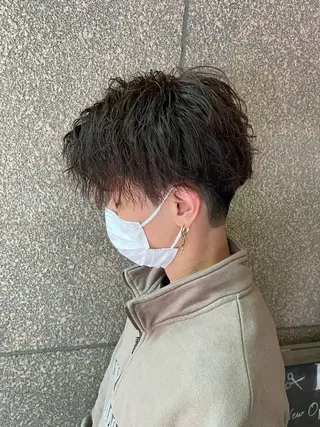 パーマ メンズ 渋谷/フェード/ 國分 翔のヘアスタイル