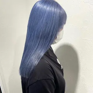 ロング カラー shiho .のヘアスタイル
