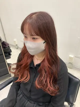 ロング カラー 💖ブリーチなし透明 感💖ASAHIのヘアスタイル
