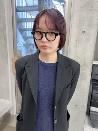 ショート カラー ボブ/パーマ 🐕‍🦺Nagiのヘアスタイル