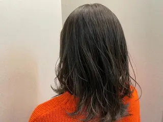 カラー Spin hair 檜垣菜愛のヘアスタイル