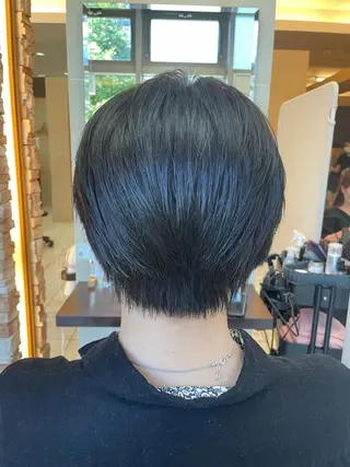 ショート 新籾 尚哉のヘアスタイル