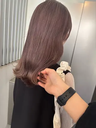 ロング カラー ダブルカラー 🌙chinariのヘアスタイル