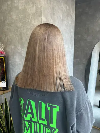 ミディアム Kazusa/艶髪 /ハイトーン🌈のヘアスタイル