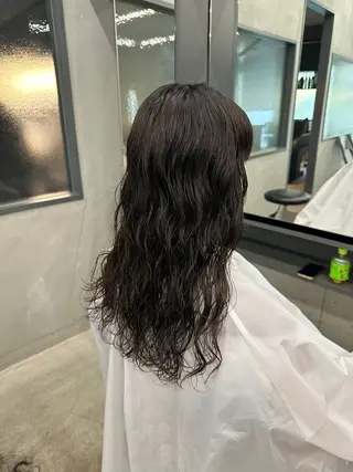 ロング パーマ お悩み解決パーマ hana🩰のヘアスタイル