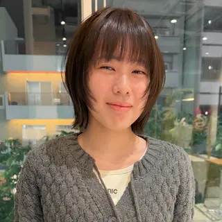 ショート カラー Ayaka/ショート /レイヤー/パーマのヘアスタイル