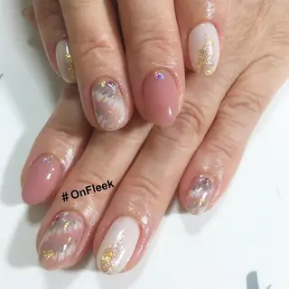 ネイル NailSalon ＃OnFleekのネイルデザイン