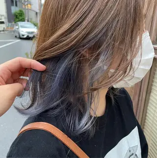 ミディアム ナギサ/ 大分森町のヘアスタイル