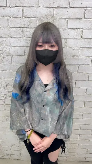ロング 派手髪支持率No1 Eisukeのヘアスタイル