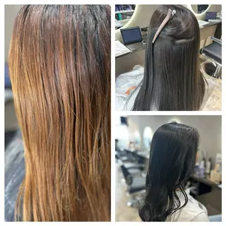 カラー 濱田 里江のヘアスタイル