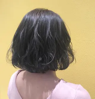 ミディアム カラー sano sayakaのヘアスタイル