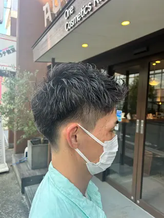 ショート メンズ 西浦 智也のヘアスタイル