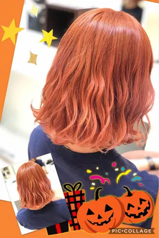 ミディアム 永島 桜のヘアスタイル
