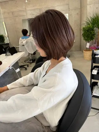 ショート 韓国レイヤー🇰🇷 ReLien西大寺店のヘアスタイル