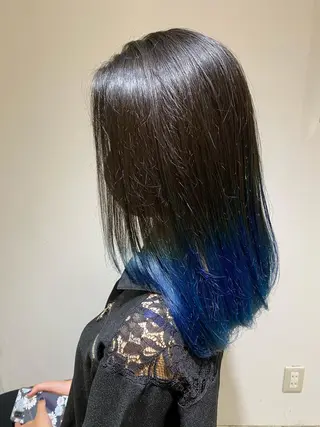セミロング メンズツイスパ ショートフクヤマシンのヘアスタイル