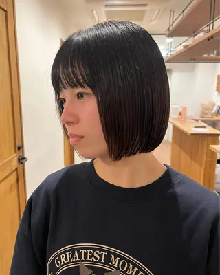 ショート china/ボブ /似合わせカラーのヘアスタイル