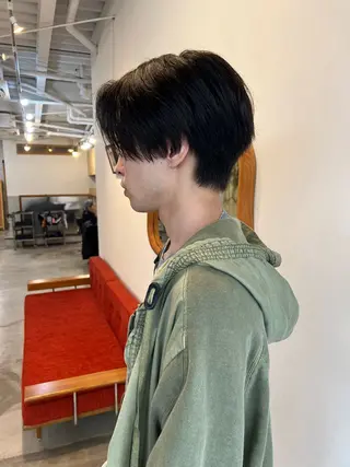 ショート メンズ ナガミ ショウのヘアスタイル