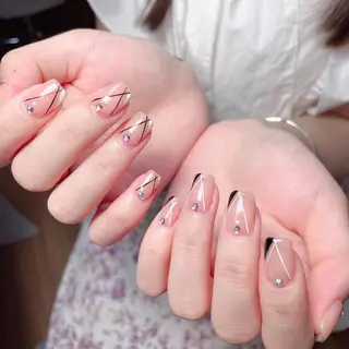 ネイル M🌷nail 長さだし専門店のネイルデザイン