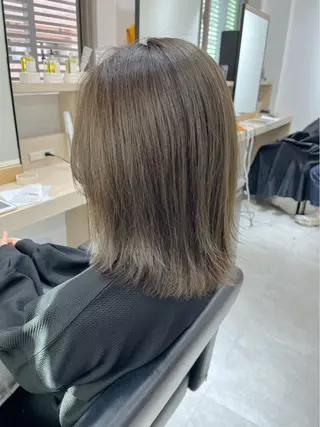 ミディアム 【ニュアンスカラー・ 髪質改善】スズキカナのヘアスタイル