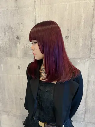 ロング yuimarl切田 はじめ✨のヘアスタイル