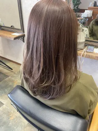 ロング カラー 三川 啓英 / 縮毛矯正/髪質改善のヘアスタイル