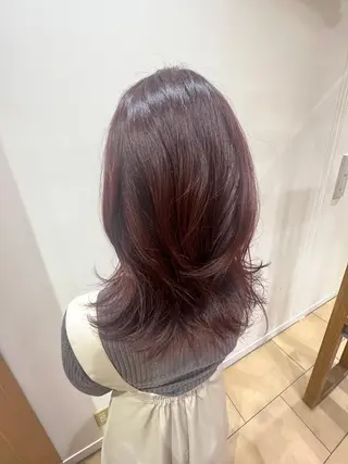 ミディアム 🌱艶髪カラー🌱 Karinのヘアスタイル