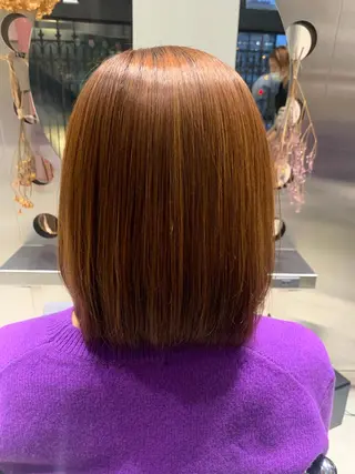 セミロング 【お悩み解決のプロ】 ハヤシタクミのヘアスタイル