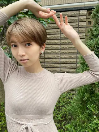 ショート 丸茂 聖名のヘアスタイル
