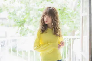 セミロング 所渉/韓国レイヤー /ウルフカットのヘアスタイル