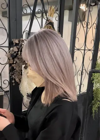 ミディアム レイヤーカット特化 💜SARIのヘアスタイル