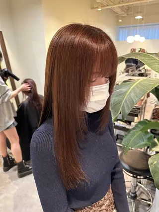 ロング HANAME 原宿美容室のヘアスタイル