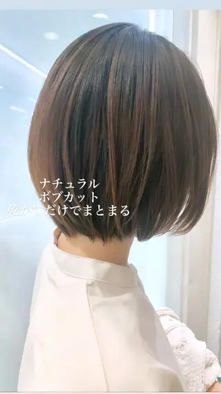 ショート カラー 似合わせカラー/艶 髪質改善/ヨシザキのヘアスタイル