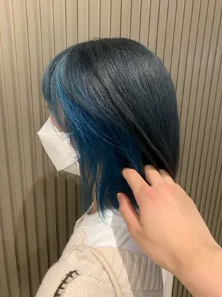 ミディアム カラー なりたいを叶える /町野 朝哉のヘアスタイル