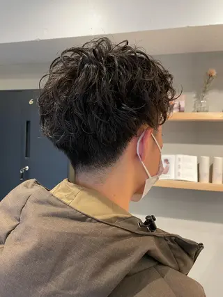 パーマ メンズ hazuki 🌝のヘアスタイル