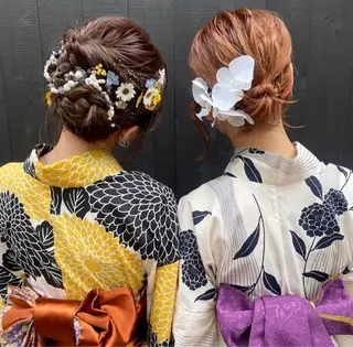 ヘアアレンジ チャンモリパーマ/韓 国/Minami🦋のヘアスタイル