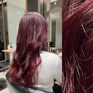 ロング カラー ヘアアレンジ stylist ◎RUKI.のヘアスタイル