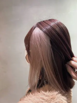 ミディアム カラー カットモデル募集中/ 渋谷/メンズ/アリジのヘアスタイル