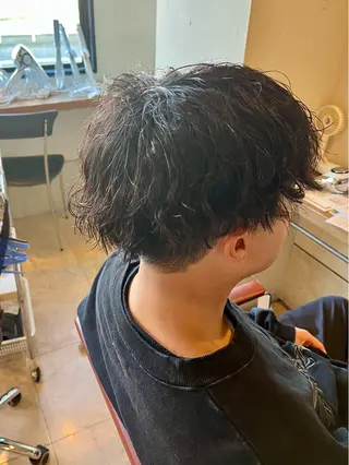 パーマ メンズ 今村俊介 メンズカットのヘアスタイル