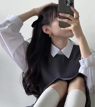 ロング カラー 銀座 美容師 ❕mizukaのヘアスタイル