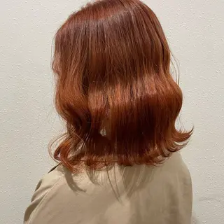ミディアム カラー 韓国𝐻𝑎𝑖𝑟 🇰🇷🖤ハラのヘアスタイル