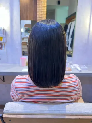 ミディアム 三條場 彩夏のヘアスタイル