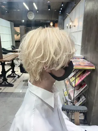 ショート カラー メンズ 髪質改善/縮毛矯正 /DAIKIのヘアスタイル