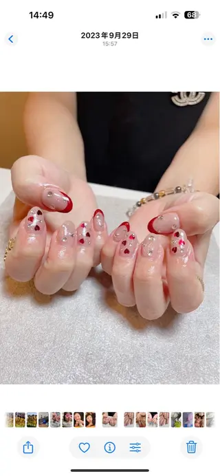 ネイル ｈｕｉｔ． 結衣のネイルデザイン