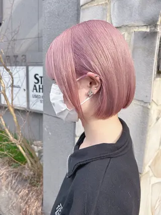 ミディアム カラー 💕ブリーチ/ヘアメ 🎀YUUKAのヘアスタイル