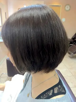 ショート カラー 縮毛矯正×髪質改善 店長　DAITOのヘアスタイル