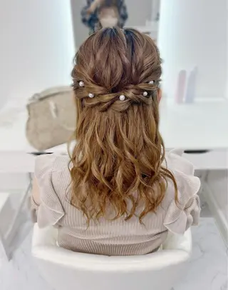ロング ヘアセット専門店 Rのヘアスタイル