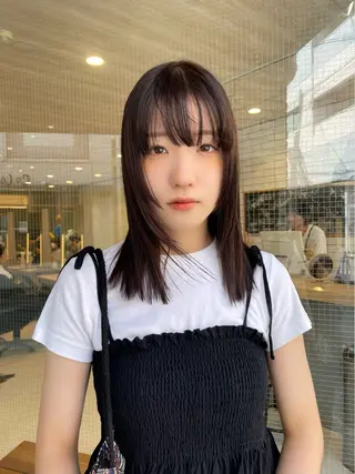 ミディアム haru/レイヤー/ ウルフのヘアスタイル
