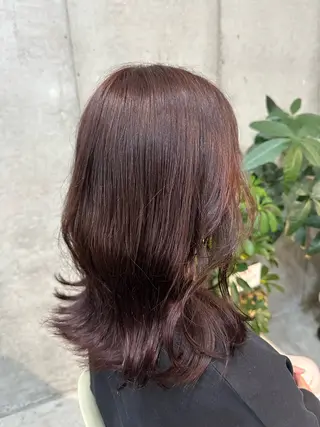 ミディアム 田本 雛のヘアスタイル