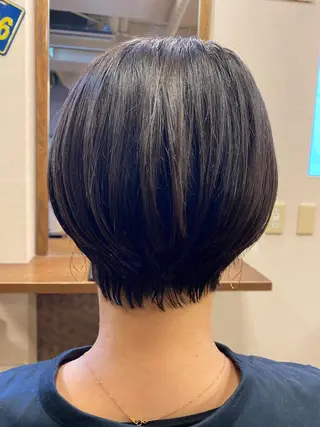 ショート カラー liL  hair サトウリョウタのヘアスタイル
